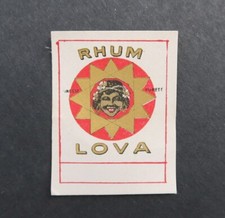 Étiquette RHUM LOVA