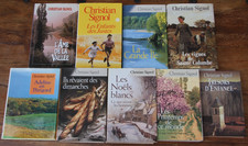 CHRISTIAN SIGNOL - LOT DE 9