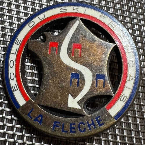 Médaille ski flèche de - de,