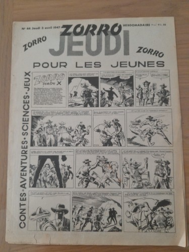 Rare zorro jeudi n - rare,