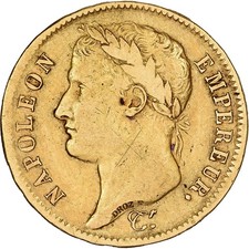 France, 40 Francs, Napoléon