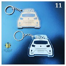 Porte-clés bois voiture