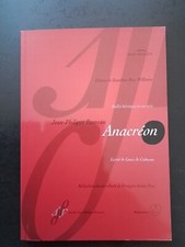Partition rameau anacréon - rameau,