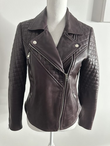 Perfecto cuir véritable - en,