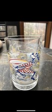 Walt Disney World Goofy Typhoon Lagoon Glass Cup 25 Years Remember Magic 