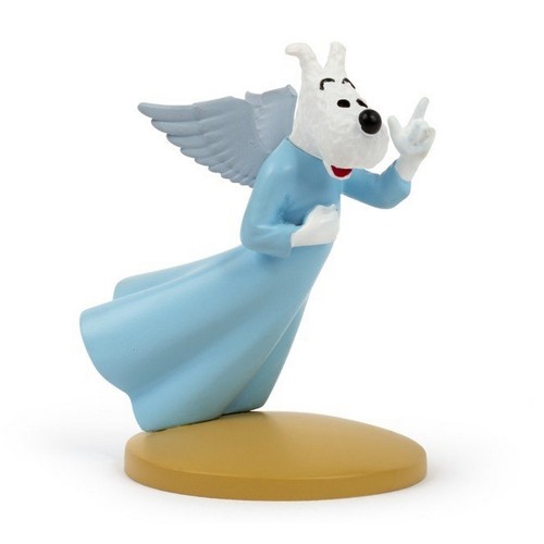 Tintin half angel snowy - half,