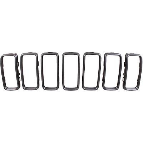 Grille radiateur argent - grille,