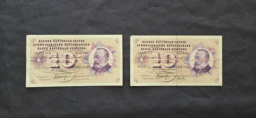 Billet ancien francs - ancien, 10