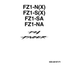 MANUEL REVUE ATELIER RÉPARATION PDF YAMAHA FAZER 1000 FZ1 2008