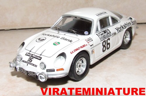 Alpine a110 1600s rac rallye - alpine,