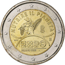 Italie, 2 Euro, Expo Milano 2015, 2015, Bimétallique, SPL