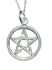 Collier pentacle 18" chaîne