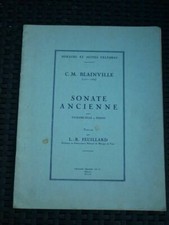 Blainville: Sonate ancienne pour violoncelle et piano transcrite par Feuillard