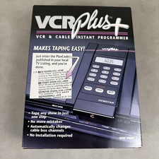 Vintage Gemstar VCR Plus+ VCR