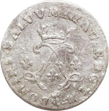 CD0967 Rare 4 Sols 2 Deniers