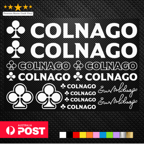 Colnago kit vinyl decals - colnago,