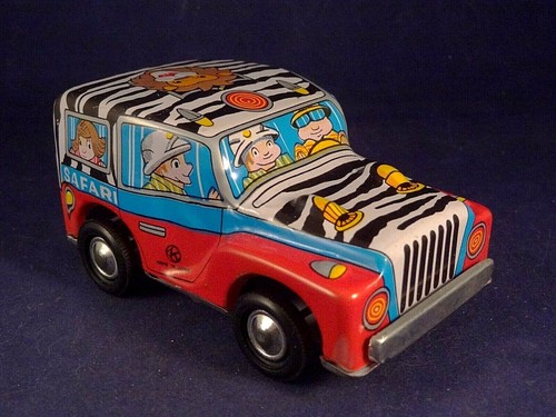 Ancien jouet voiture - , safari