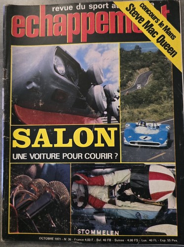 Echappement octobre 1971 - n°36,
