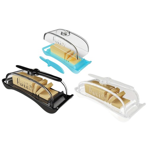 Beurrier plastique avec - beurrier, en