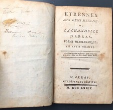 DULAURENS 1774 ETRENNES AUX