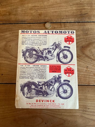 Brochure moto n264 automoto - moto,