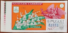 Billet de loterie nationale