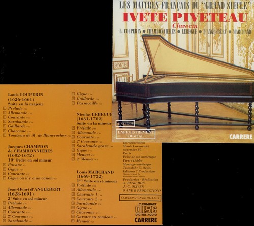 Ivete piveteau clavecin les - ivete,