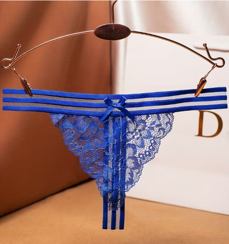 String bleu taille - , basse