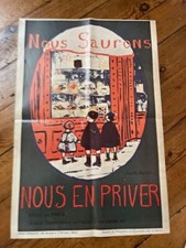 1°GM/1914-1918/AFFICHE DE