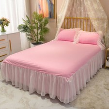 Coton Lit Drap Jupe Mousseline