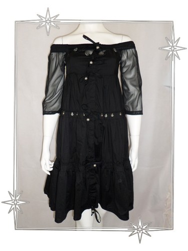 Robe fantaisie noire - noire, bi
