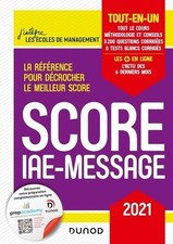 Score IAE-Message - 2021 -