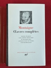 Montaigne, Oeuvres Complètes