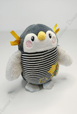 Peluche doudou hochet pingouin - hochet,