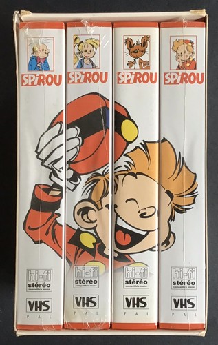 Spirou coffret cassettes - spirou, de