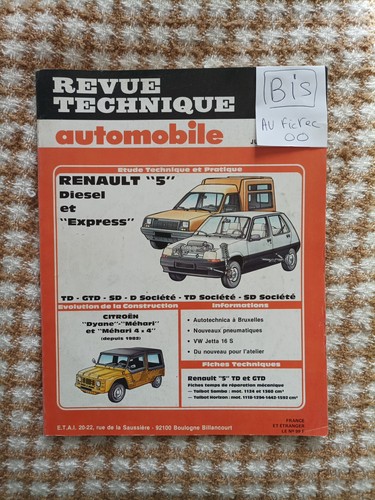 Revue technique renault - revue,