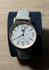 Montre LIP Unisexe Watch  Classique Elégant Cuir Doré Quartz