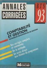 Comptabilité et gestion BTS