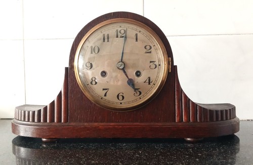 Gustav becker mantel clock - becker,