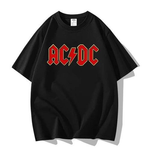 Tee shirt logo hard - ac/dc,