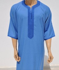 Djellaba Homme Gandoura Qamis Marocain