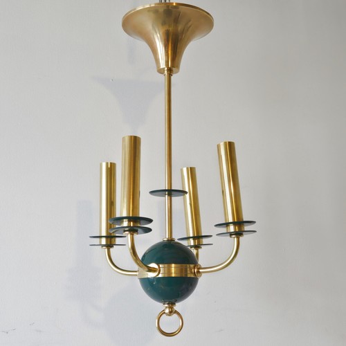 Lustre suspension vintage 1950 - suspension,