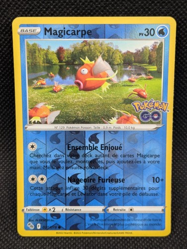 Carte pokemon magicarpe holo - magicarpe,