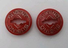 2x Bouchons De Protection De Pédalier Sugino Maxy Vélo Vintage Route Dust Caps 