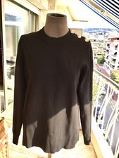 Sulerbe Pull Viscose Noir Gucci M Tbe Authentique