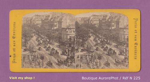 Photo vue stéréo paris le - vue,