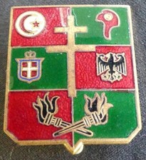 Insigne Service des Essences – 1re Armée Rhin Danube – émaillé – REF 5982