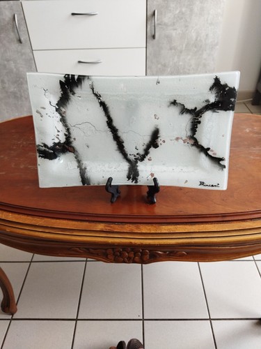 Grand vide poche cendrier en - /,
