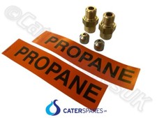 231966 BLUE SEAL GT46 Friteuse Gaz Naturel À LPG Conversion Kit Vé Ray