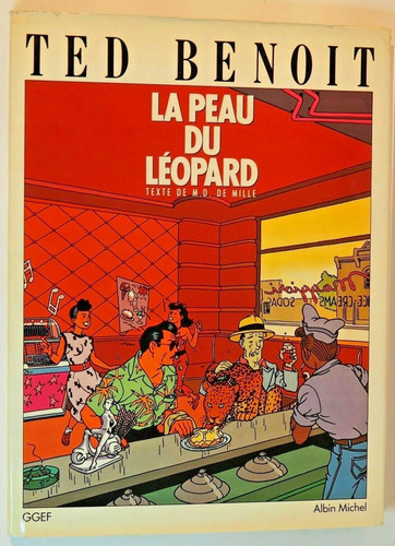 Peau leopard tt - la, albin